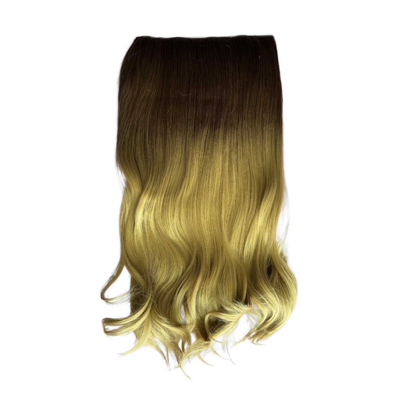 Extensiones de Cabello Vegano con clip de 24" Balayage