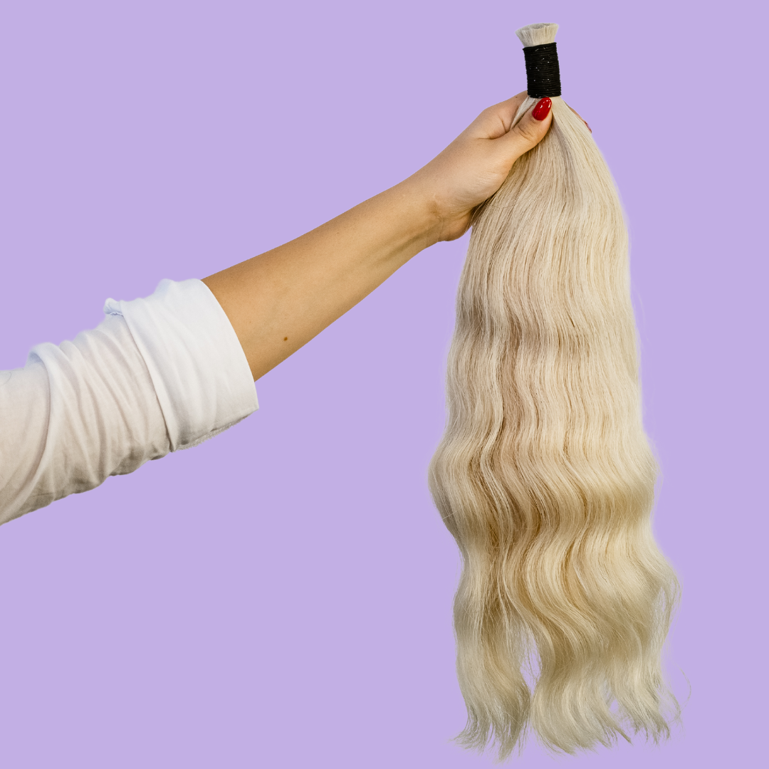 Servicio de aplicación de extensiones cabello vegano 26 pulgadas