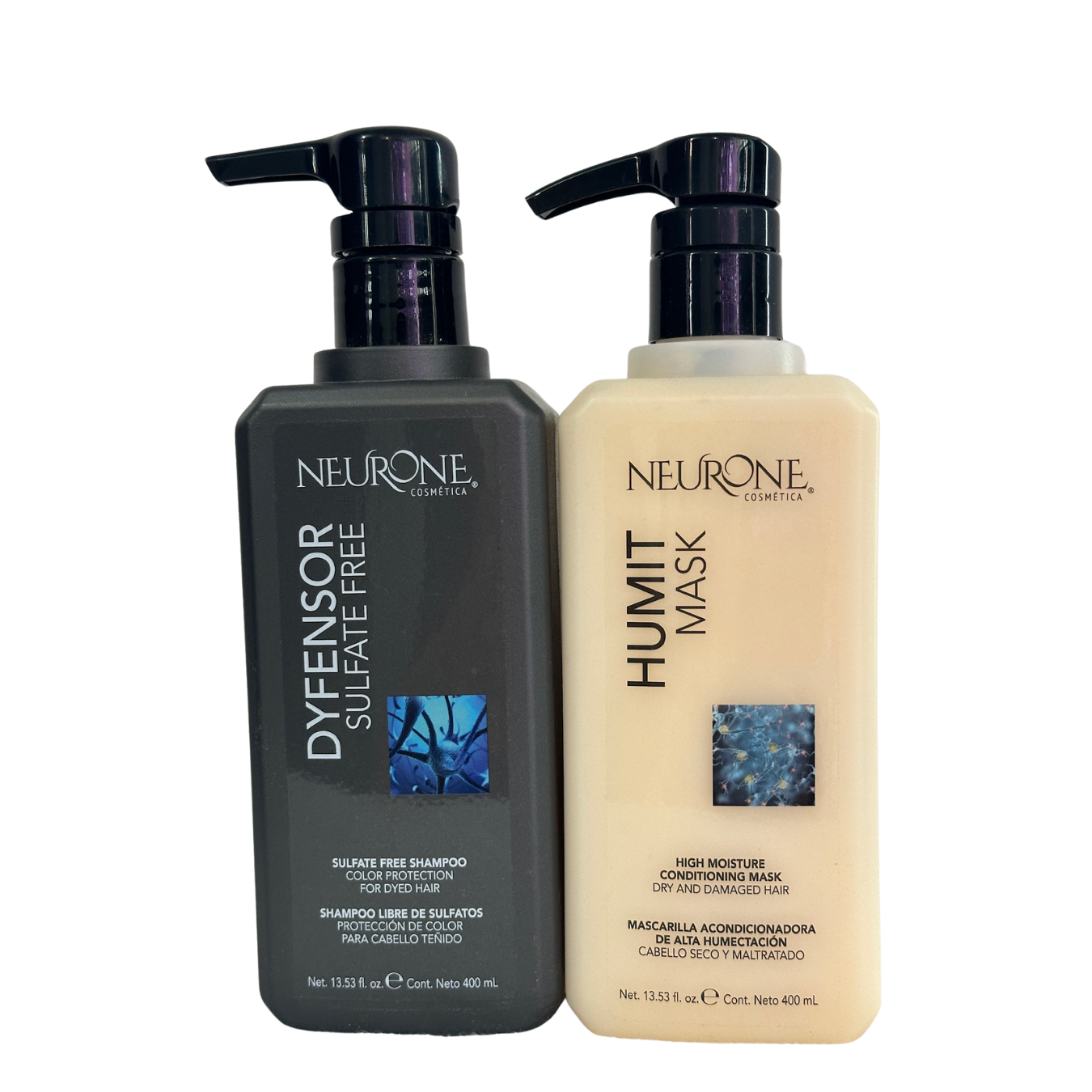 kit de shampoo y mascarilla , Neurone Cosmetica.