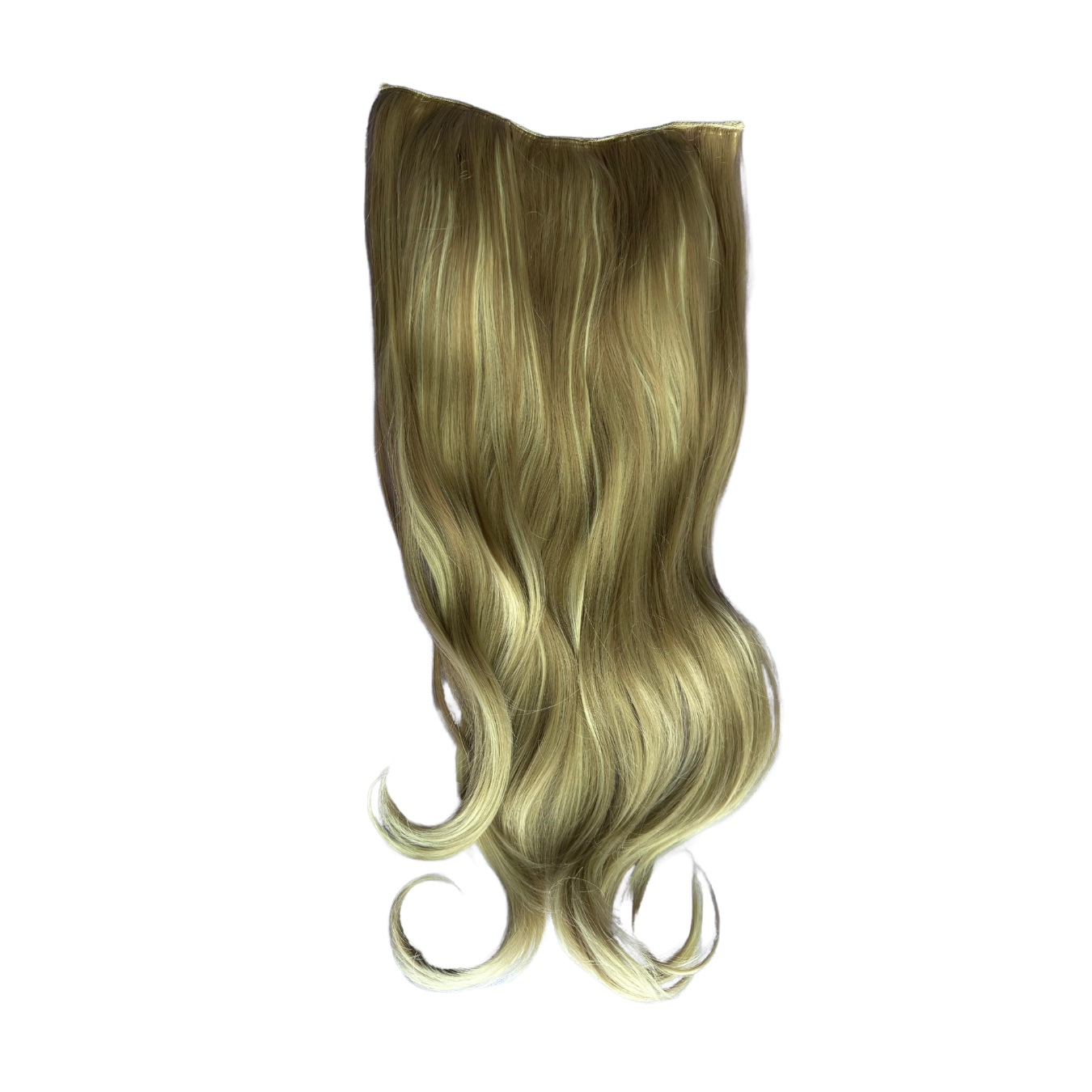 Extensiones de Cabello Vegano con malla clip tipo Comfty de 26" Highlights Rubio Dorado