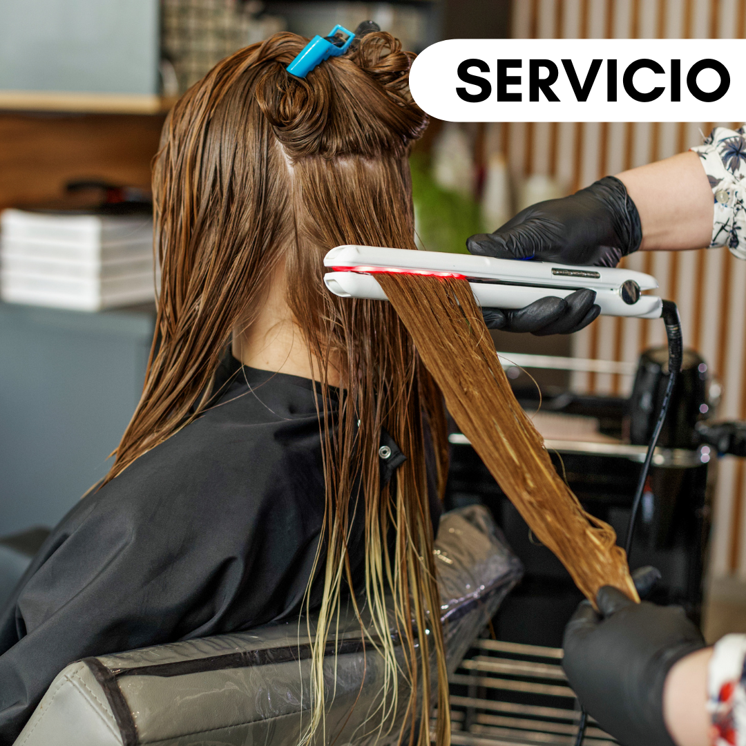 Aplicación de taninoplastia Premium con tecnología UV laser.